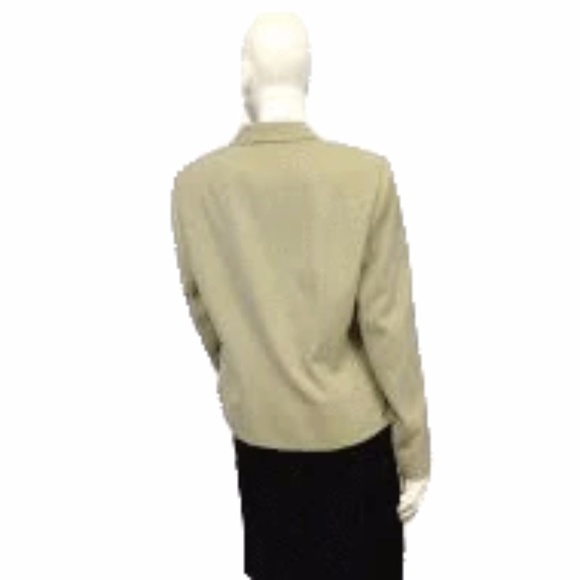 Tan Blazer Sz 10 (SKU 000030) - Picture 4 of 4